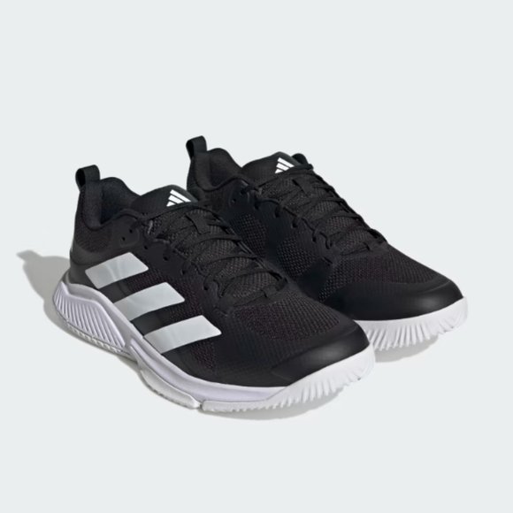 Adidas Court Team Bounce 2.0 (Black/White/Black) Men\'s  Shoes NWOB